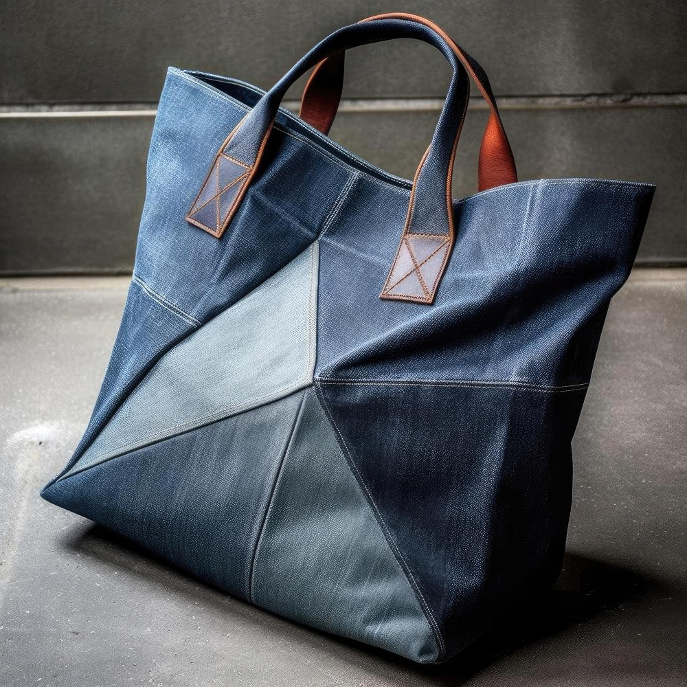 stylish-tote-bag-made-from-repurposed-denim-material